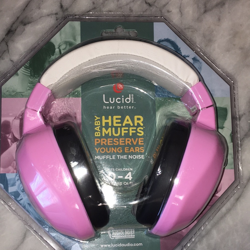 Pink Baby Hear Muffs